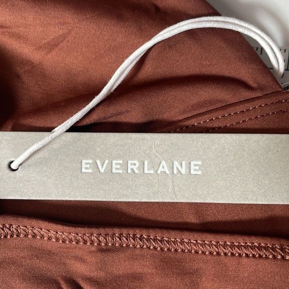 Everlane The Triangle Bikini Top Brown Size Large - Picture 7 of 8